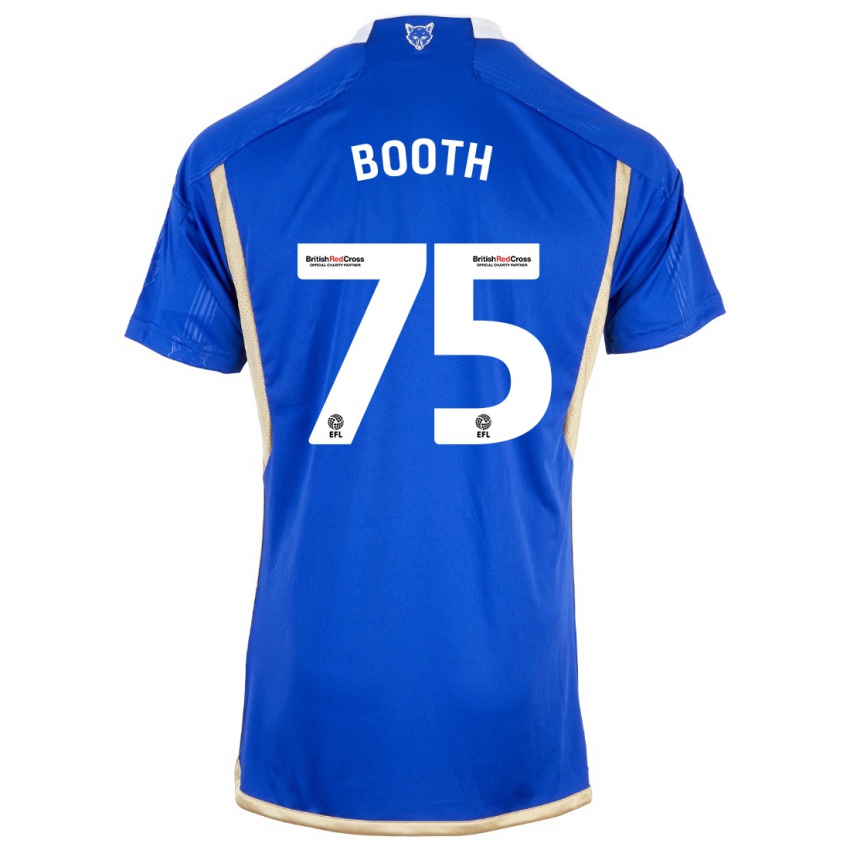 Niño Camiseta Zach Booth #75 Azul 1ª Equipación 2023/24 La Camisa Perú