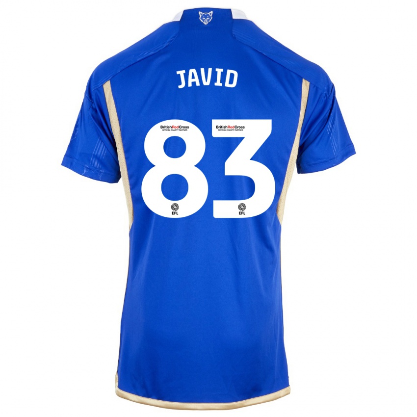 Niño Camiseta Abdullah Javid #83 Azul 1ª Equipación 2023/24 La Camisa Perú