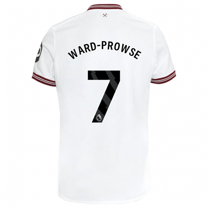 Niño Camiseta James Ward-Prowse #7 Blanco 2ª Equipación 2023/24 La Camisa Perú