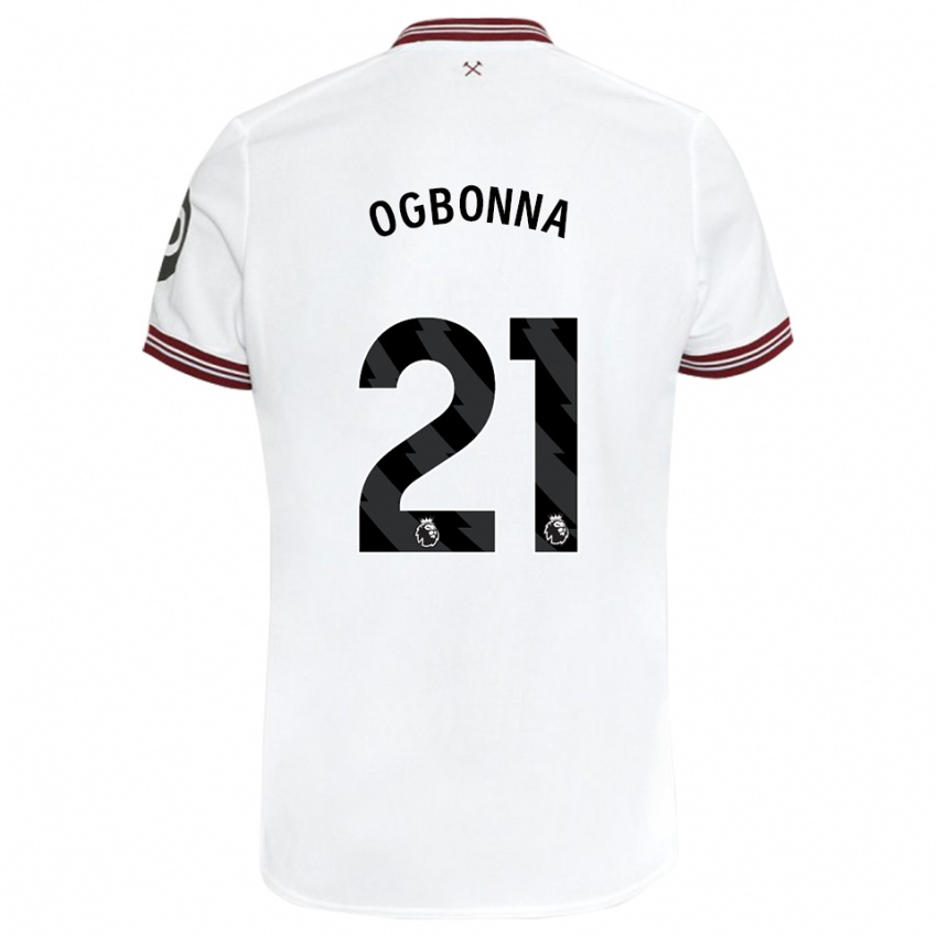 Niño Camiseta Angelo Ogbonna #21 Blanco 2ª Equipación 2023/24 La Camisa Perú