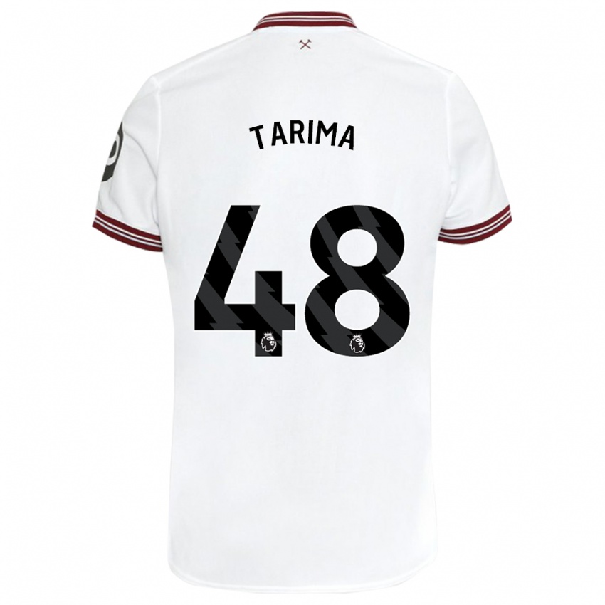 Niño Camiseta Sean Tarima #48 Blanco 2ª Equipación 2023/24 La Camisa Perú