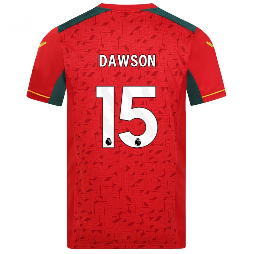 Niño Camiseta Craig Dawson #15 Rojo 2ª Equipación 2023/24 La Camisa Perú