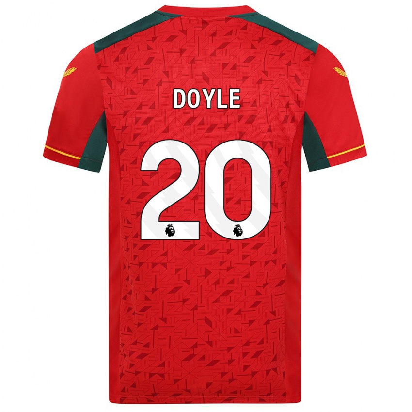 Niño Camiseta Tommy Doyle #20 Rojo 2ª Equipación 2023/24 La Camisa Perú