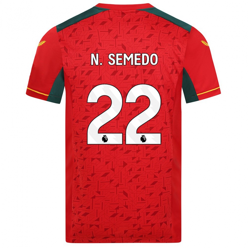 Niño Camiseta Nelson Semedo #22 Rojo 2ª Equipación 2023/24 La Camisa Perú