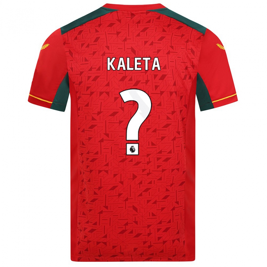 Niño Camiseta Marvin Kaleta #0 Rojo 2ª Equipación 2023/24 La Camisa Perú