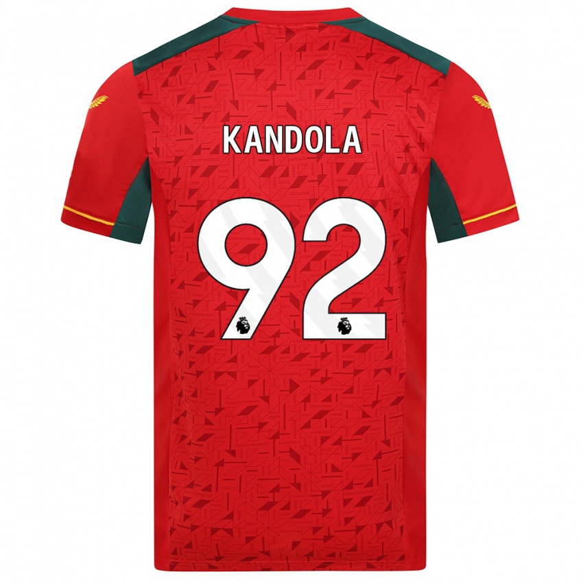 Niño Camiseta Kam Kandola #92 Rojo 2ª Equipación 2023/24 La Camisa Perú