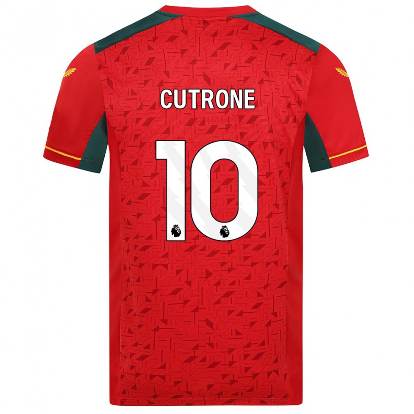 Niño Camiseta Patrick Cutrone #10 Rojo 2ª Equipación 2023/24 La Camisa Perú