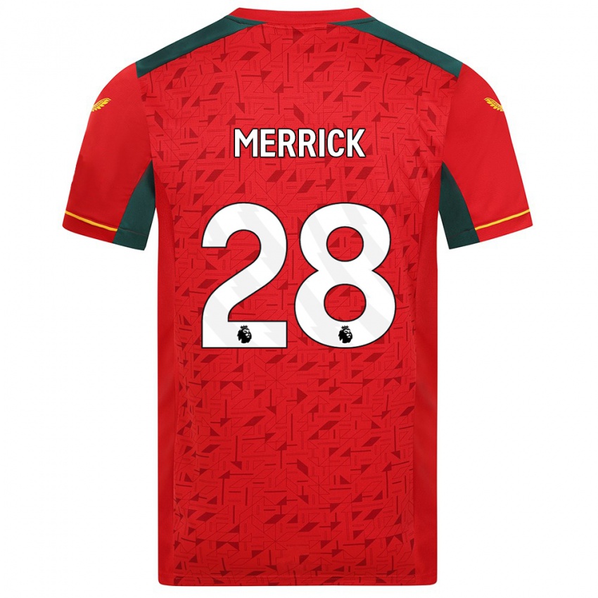 Niño Camiseta Beth Merrick #28 Rojo 2ª Equipación 2023/24 La Camisa Perú