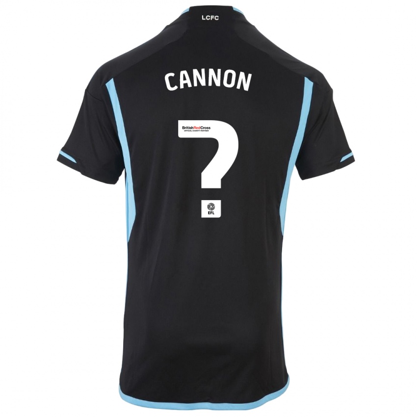 Niño Camiseta Thomas Cannon #0 Negro 2ª Equipación 2023/24 La Camisa Perú