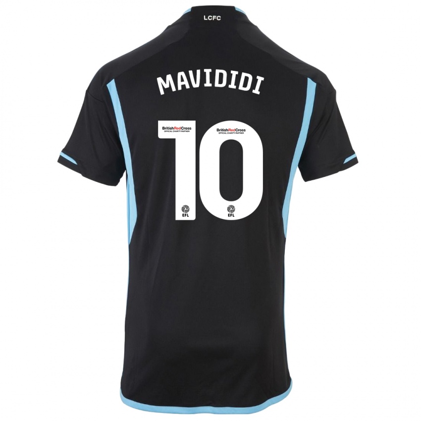 Niño Camiseta Stephy Mavididi #10 Negro 2ª Equipación 2023/24 La Camisa Perú