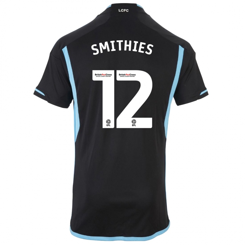 Niño Camiseta Alex Smithies #12 Negro 2ª Equipación 2023/24 La Camisa Perú