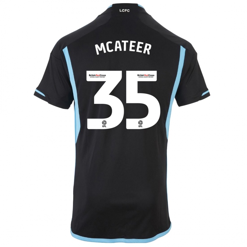 Niño Camiseta Kasey Mcateer #35 Negro 2ª Equipación 2023/24 La Camisa Perú