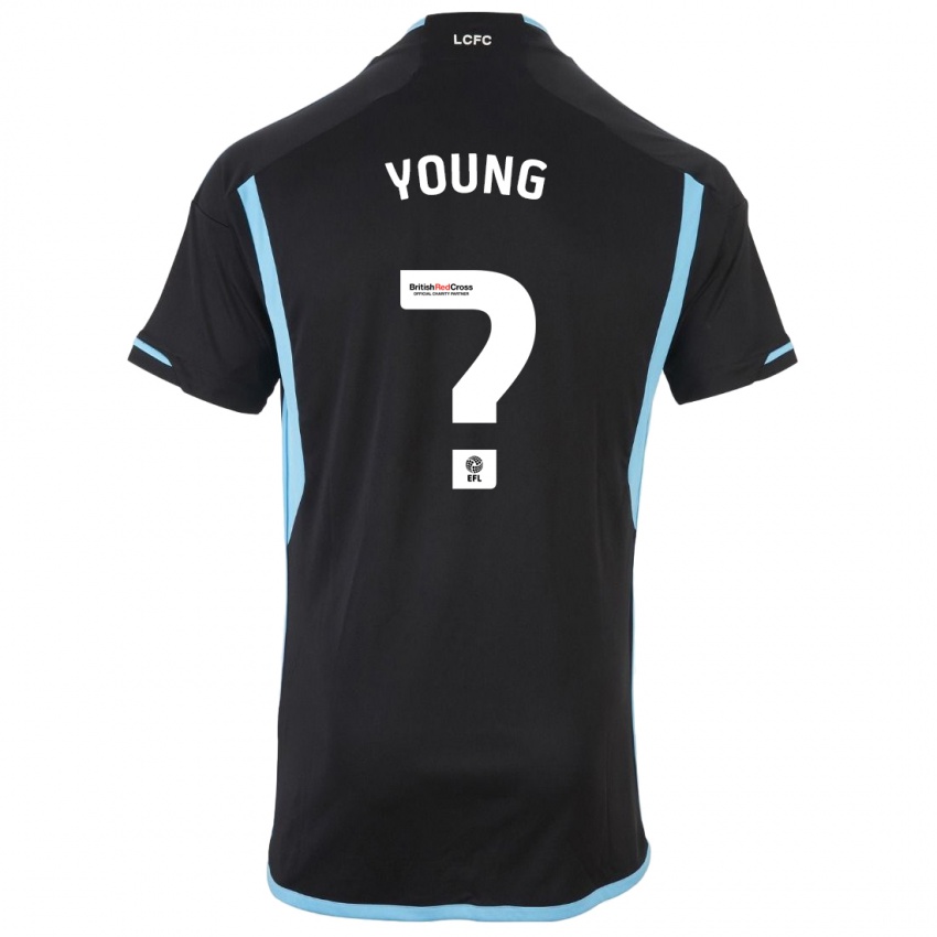 Niño Camiseta Brad Young #1 Negro 2ª Equipación 2023/24 La Camisa Perú