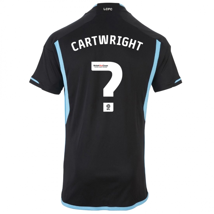 Niño Camiseta Henry Cartwright #0 Negro 2ª Equipación 2023/24 La Camisa Perú