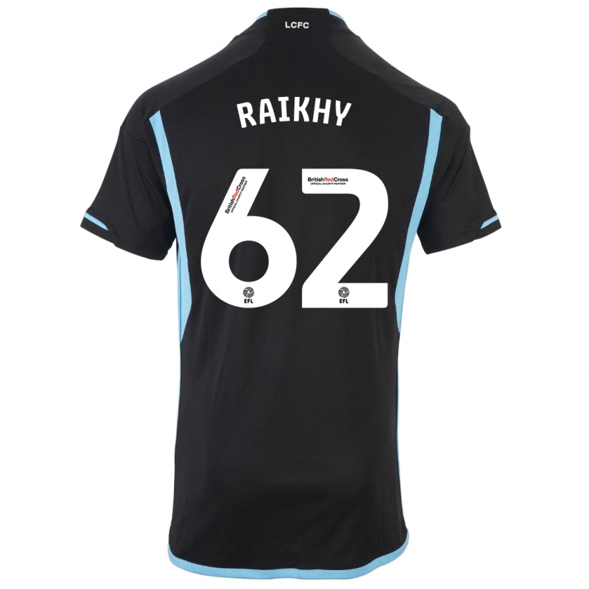 Niño Camiseta Arjan Raikhy #62 Negro 2ª Equipación 2023/24 La Camisa Perú