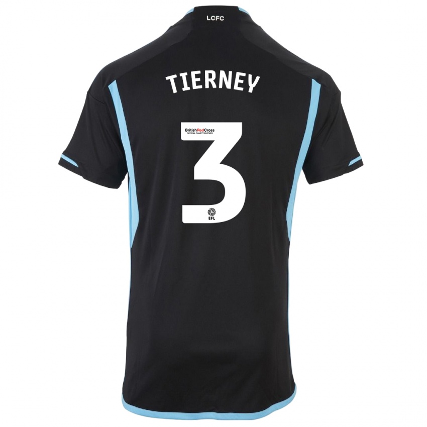 Niño Camiseta Sam Tierney #3 Negro 2ª Equipación 2023/24 La Camisa Perú