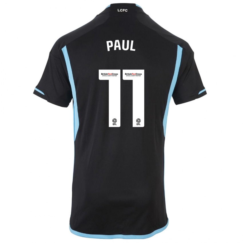 Niño Camiseta Lachante Paul #11 Negro 2ª Equipación 2023/24 La Camisa Perú