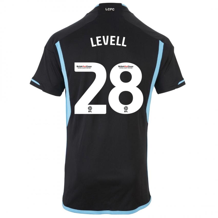 Niño Camiseta Kirstie Levell #28 Negro 2ª Equipación 2023/24 La Camisa Perú