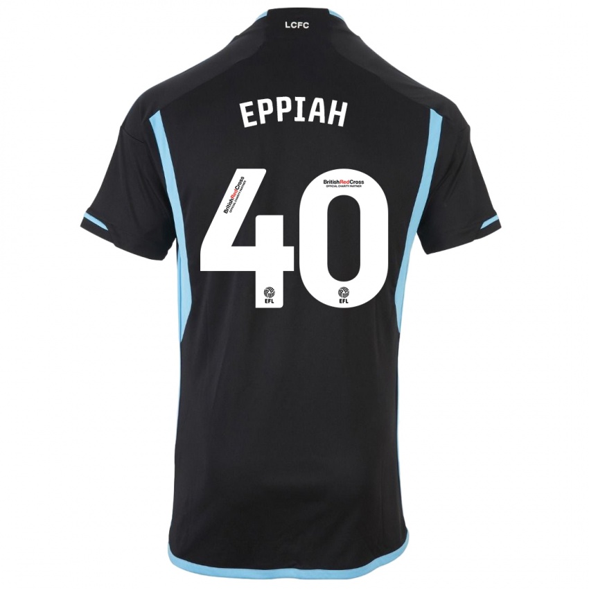 Niño Camiseta Josh Eppiah #40 Negro 2ª Equipación 2023/24 La Camisa Perú