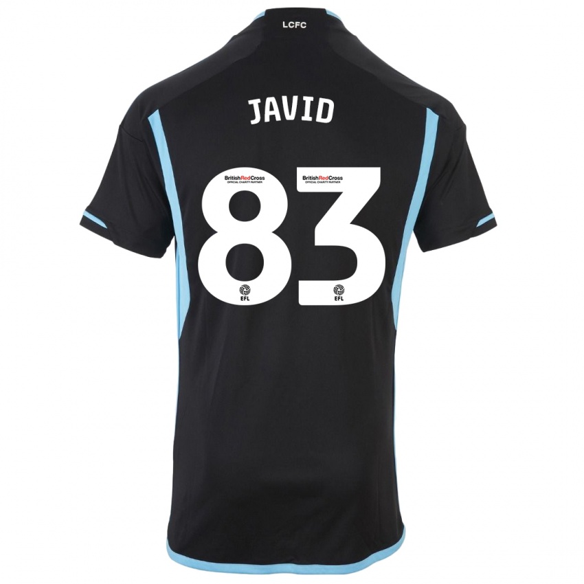 Niño Camiseta Abdullah Javid #83 Negro 2ª Equipación 2023/24 La Camisa Perú