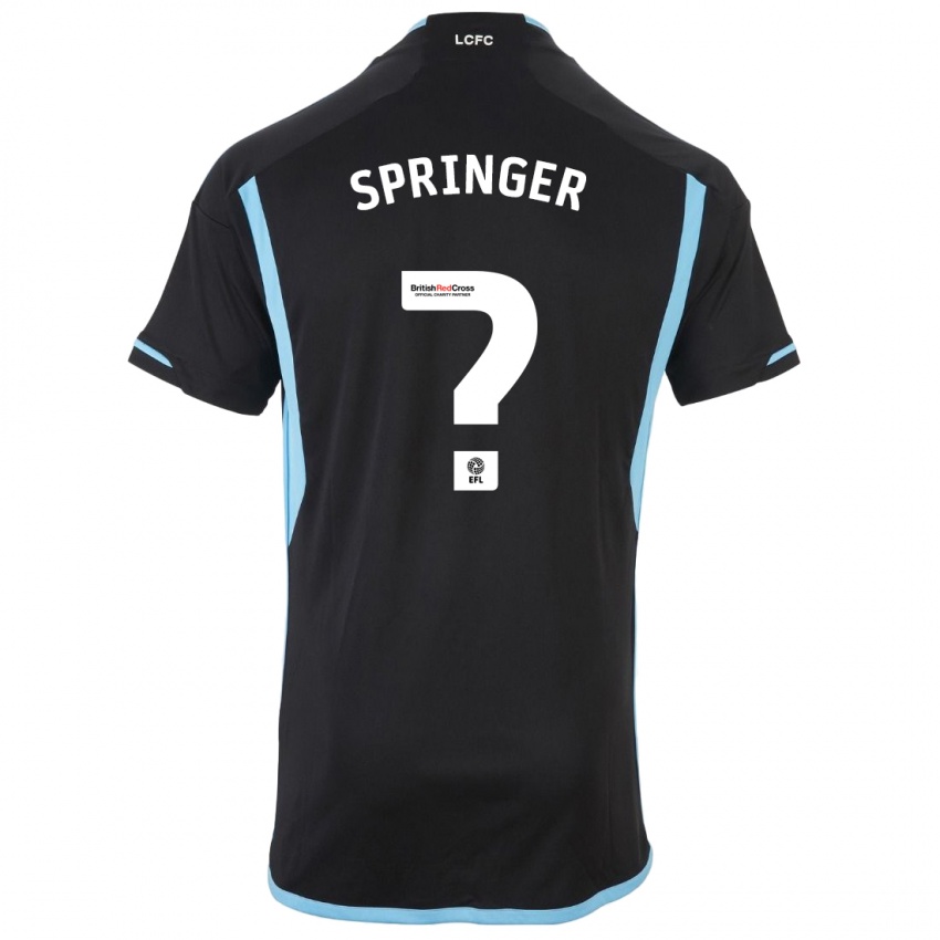 Niño Camiseta Jahquan Springer #0 Negro 2ª Equipación 2023/24 La Camisa Perú