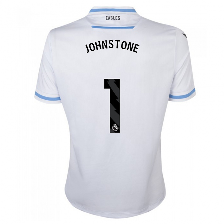 Niño Camiseta Sam Johnstone #1 Blanco 2ª Equipación 2023/24 La Camisa Perú