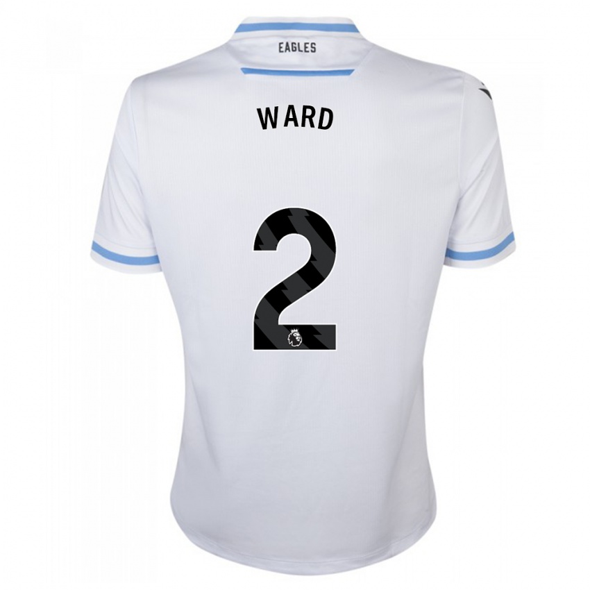 Niño Camiseta Joel Ward #2 Blanco 2ª Equipación 2023/24 La Camisa Perú