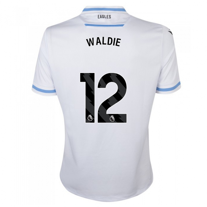 Niño Camiseta Lizzie Waldie #12 Blanco 2ª Equipación 2023/24 La Camisa Perú