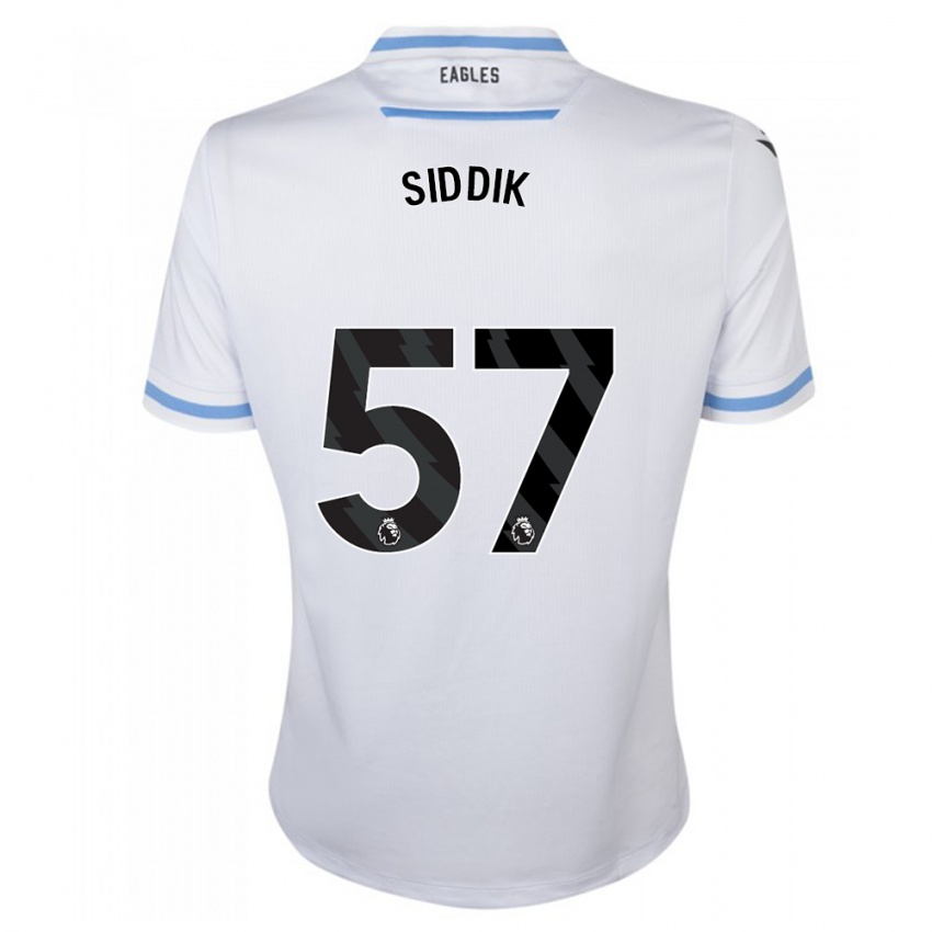 Niño Camiseta Cardo Siddik #57 Blanco 2ª Equipación 2023/24 La Camisa Perú