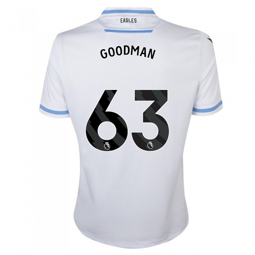 Niño Camiseta Owen Goodman #63 Blanco 2ª Equipación 2023/24 La Camisa Perú