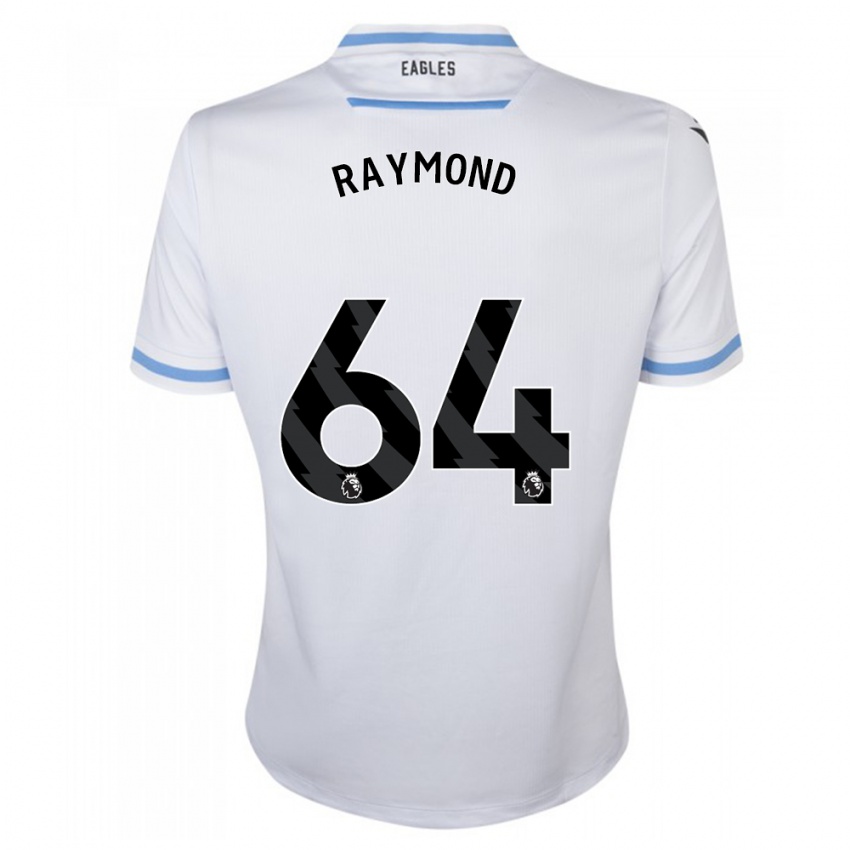 Niño Camiseta Jadan Raymond #64 Blanco 2ª Equipación 2023/24 La Camisa Perú