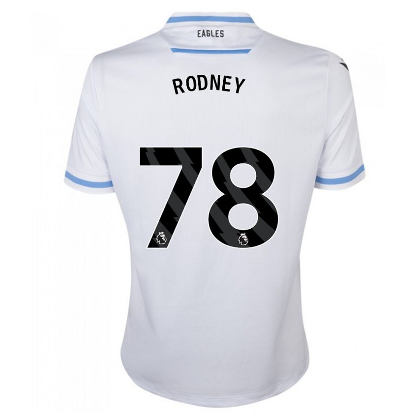 Niño Camiseta Kaden Rodney #78 Blanco 2ª Equipación 2023/24 La Camisa Perú