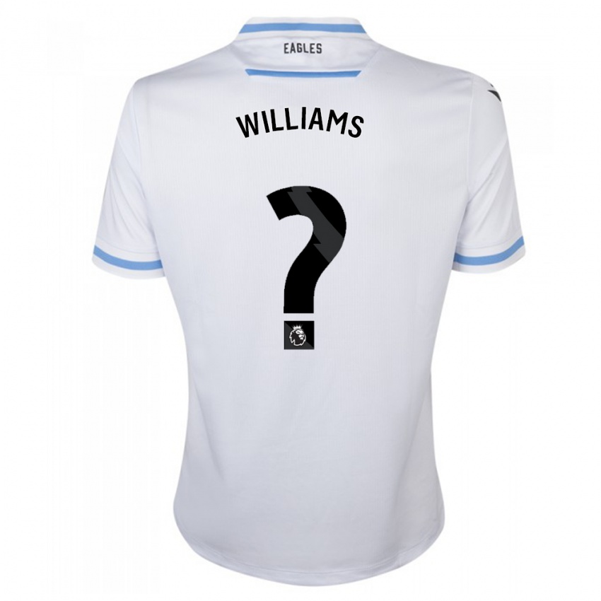 Niño Camiseta Vonnte Williams #0 Blanco 2ª Equipación 2023/24 La Camisa Perú