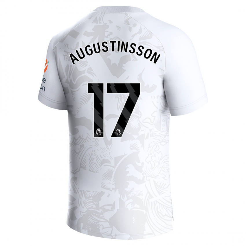 Niño Camiseta Ludwig Augustinsson #17 Blanco 2ª Equipación 2023/24 La Camisa Perú