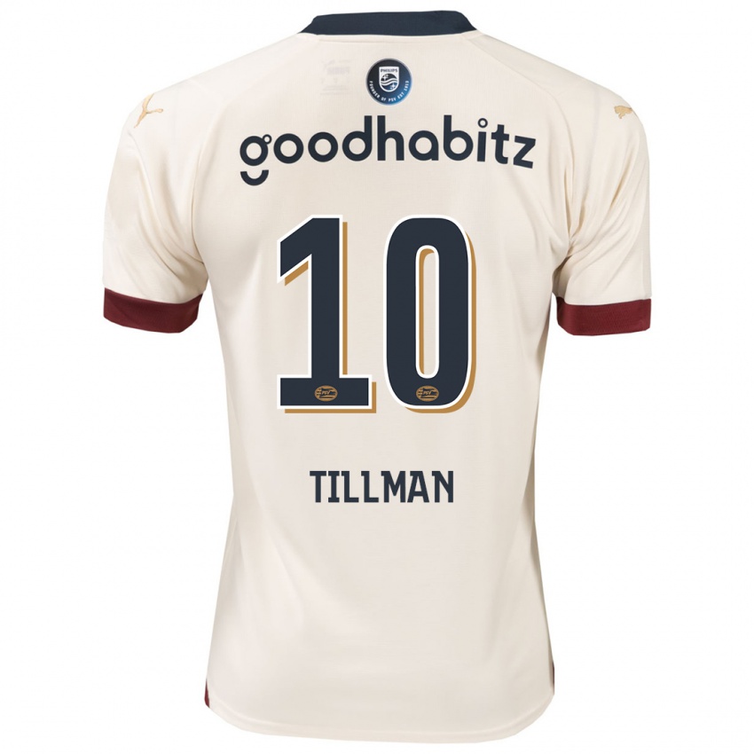 Niño Camiseta Malik Tillman #10 Blanquecino 2ª Equipación 2023/24 La Camisa Perú