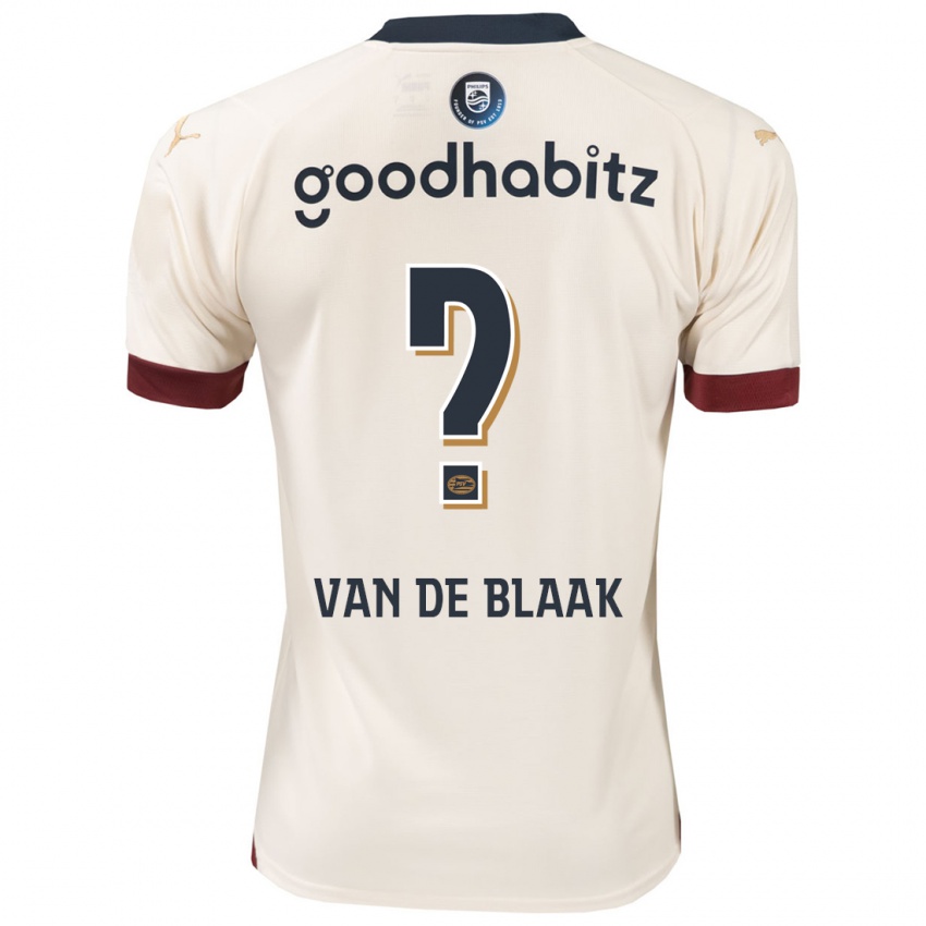 Niño Camiseta Emmanuel Van De Blaak #0 Blanquecino 2ª Equipación 2023/24 La Camisa Perú