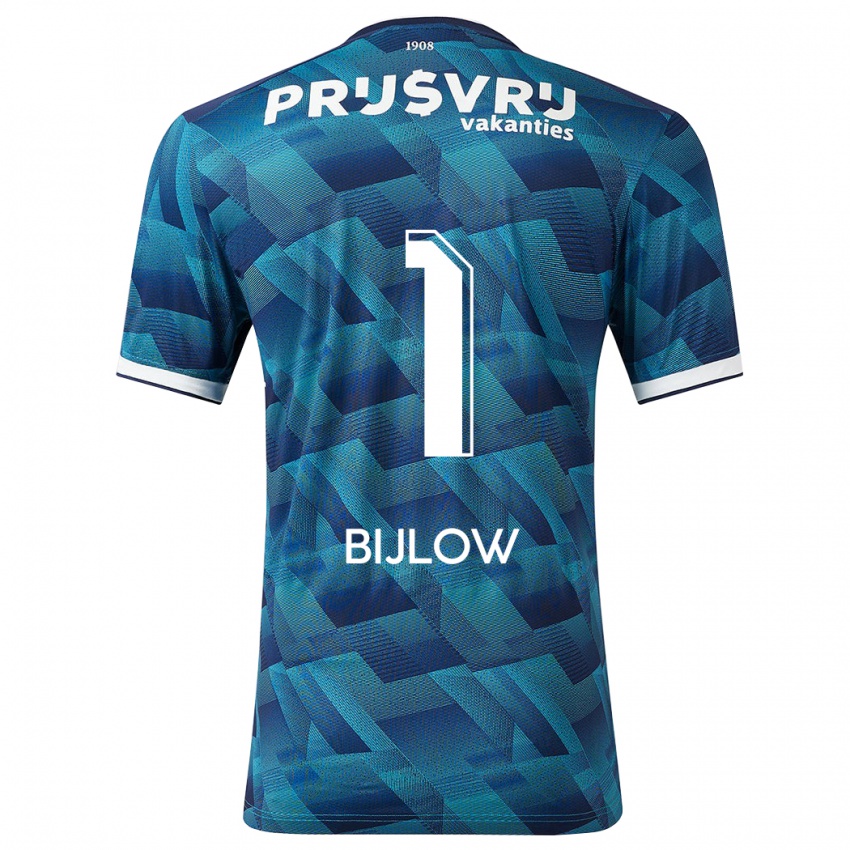 Niño Camiseta Justin Bijlow #1 Azul 2ª Equipación 2023/24 La Camisa Perú