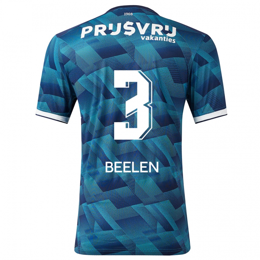 Niño Camiseta Thomas Beelen #3 Azul 2ª Equipación 2023/24 La Camisa Perú