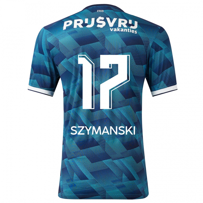 Niño Camiseta Sebastian Szymanski #17 Azul 2ª Equipación 2023/24 La Camisa Perú