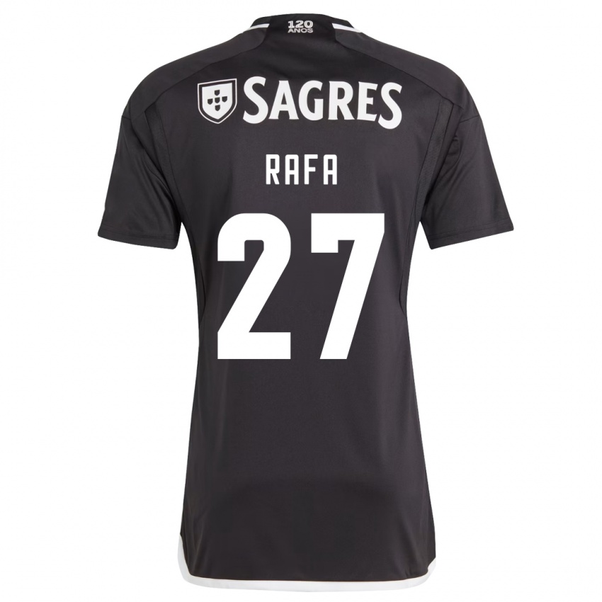 Niño Camiseta Rafa #27 Negro 2ª Equipación 2023/24 La Camisa Perú