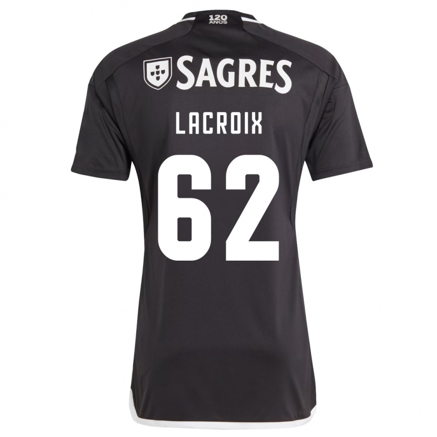 Niño Camiseta Lenny Lacroix #62 Negro 2ª Equipación 2023/24 La Camisa Perú