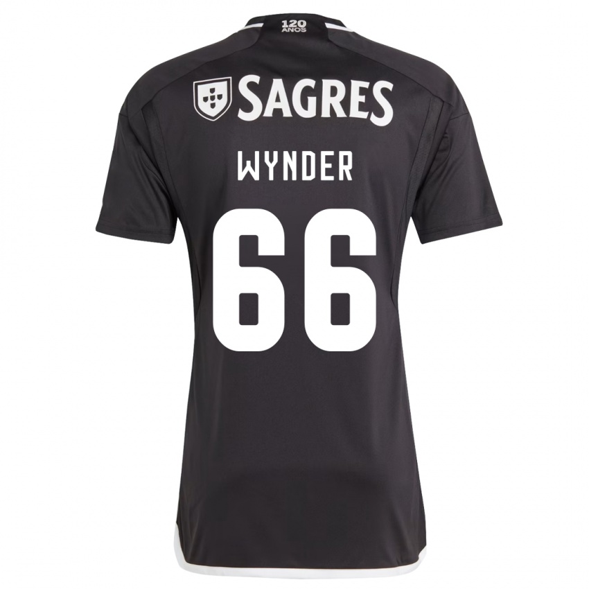 Niño Camiseta Joshua Wynder #66 Negro 2ª Equipación 2023/24 La Camisa Perú