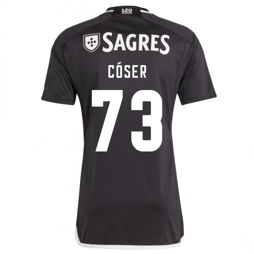 Niño Camiseta Tiago Cóser #73 Negro 2ª Equipación 2023/24 La Camisa Perú