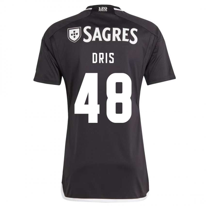 Niño Camiseta Sofiane Dris #48 Negro 2ª Equipación 2023/24 La Camisa Perú