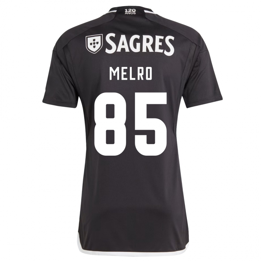 Niño Camiseta José Melro #85 Negro 2ª Equipación 2023/24 La Camisa Perú