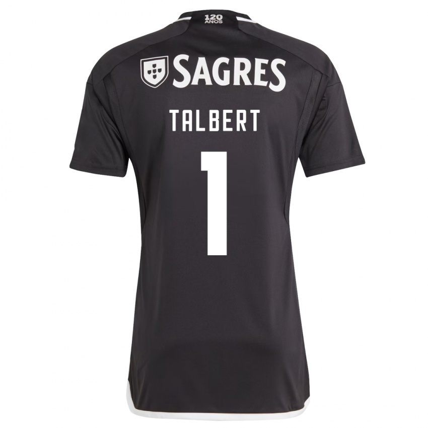 Niño Camiseta Katelin Talbert #1 Negro 2ª Equipación 2023/24 La Camisa Perú