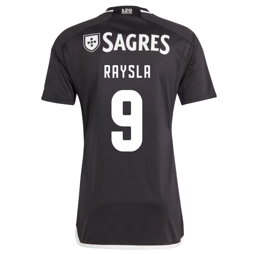 Niño Camiseta Nycole Raysla #9 Negro 2ª Equipación 2023/24 La Camisa Perú