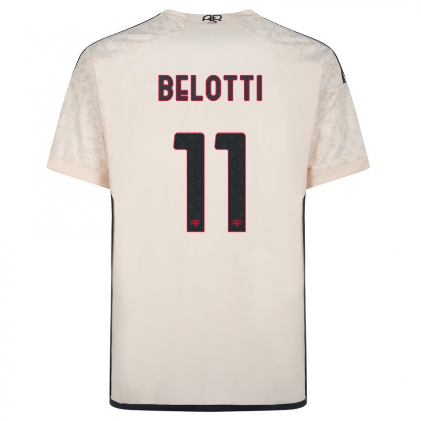 Niño Camiseta Andrea Belotti #11 Blanquecino 2ª Equipación 2023/24 La Camisa Perú