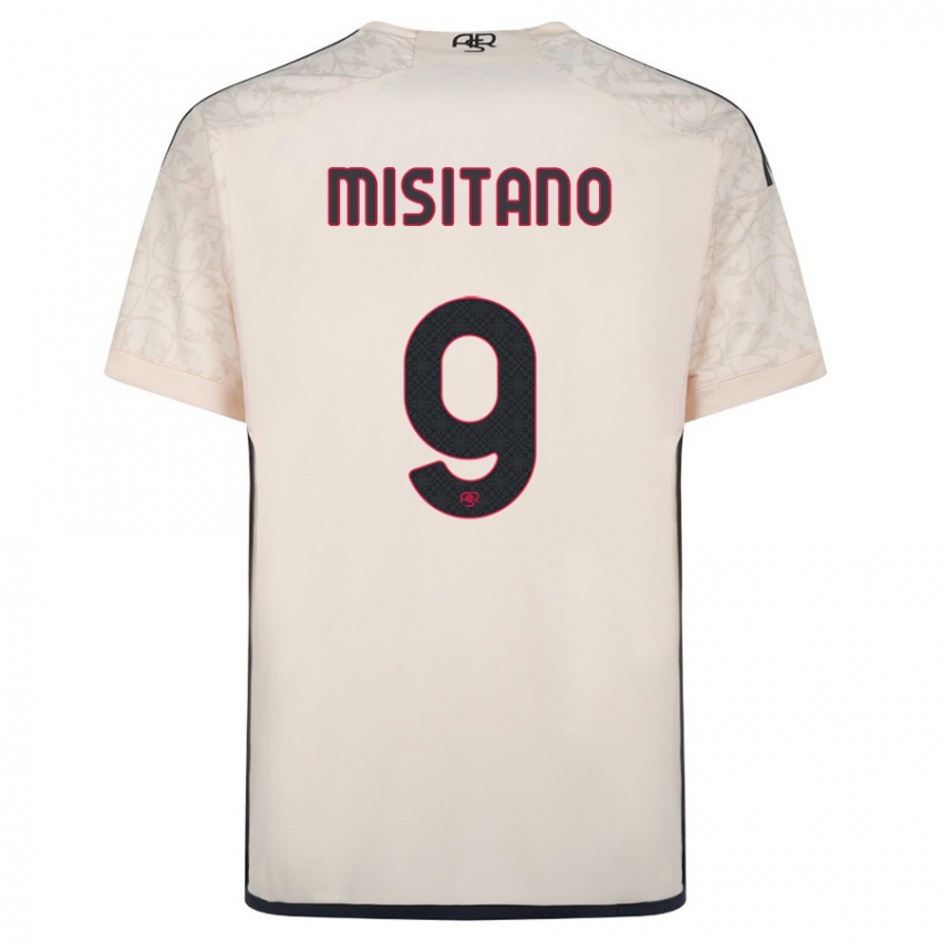 Niño Camiseta Giulio Misitano #9 Blanquecino 2ª Equipación 2023/24 La Camisa Perú