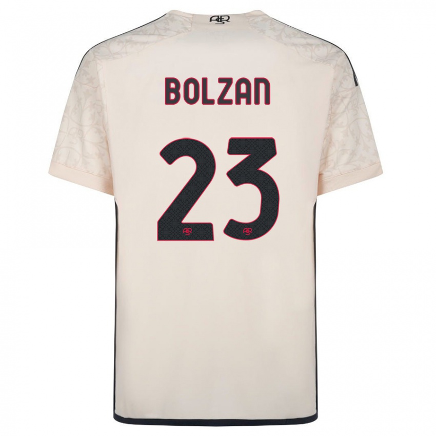 Niño Camiseta Alessandro Bolzan #23 Blanquecino 2ª Equipación 2023/24 La Camisa Perú